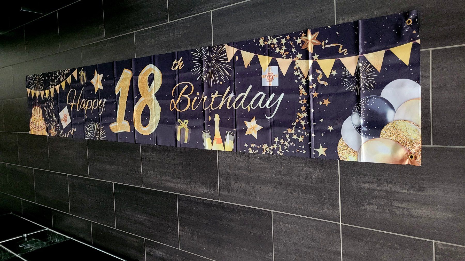 Tutte le decorazioni: Dekoration 18.Geburtstag – Nuovo e nell'imballaggio originale da Sins venduto da dsto