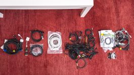3.8 kg diverse Computerkabel, 1 Fr/kg