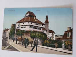 Alte Ansichtskarte Frauenfeld Schloss, R21