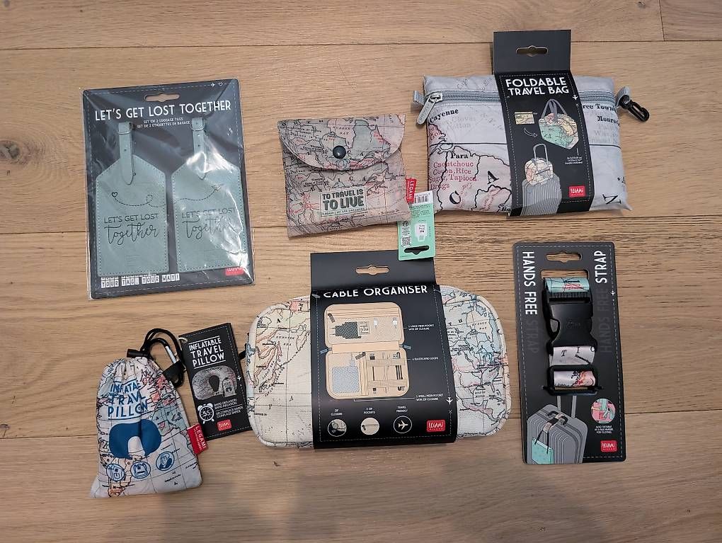 Valigie: Accessoires de voyage Legami - Neufs – Nuovo e nell'imballaggio originale da Blonay venduto da Adumas