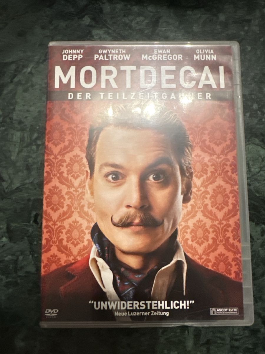Tutti i DVDs: Mortdecai DVD mit Johnny Depp – Usato da Ibach venduto da Viper39