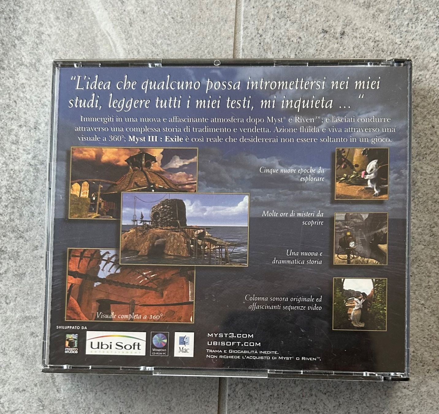 Giochi: Myst ||| Exile gioco di avventura per vecchio Mac e Windows – Usato da Fahrwangen venduto da qtechx 3