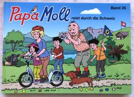 Papa Moll reist durch die Schweiz - Band 35 - 1.Auflage