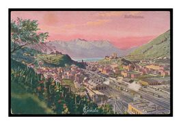 BELLINZONA GARE - 1930 "Vue générale"