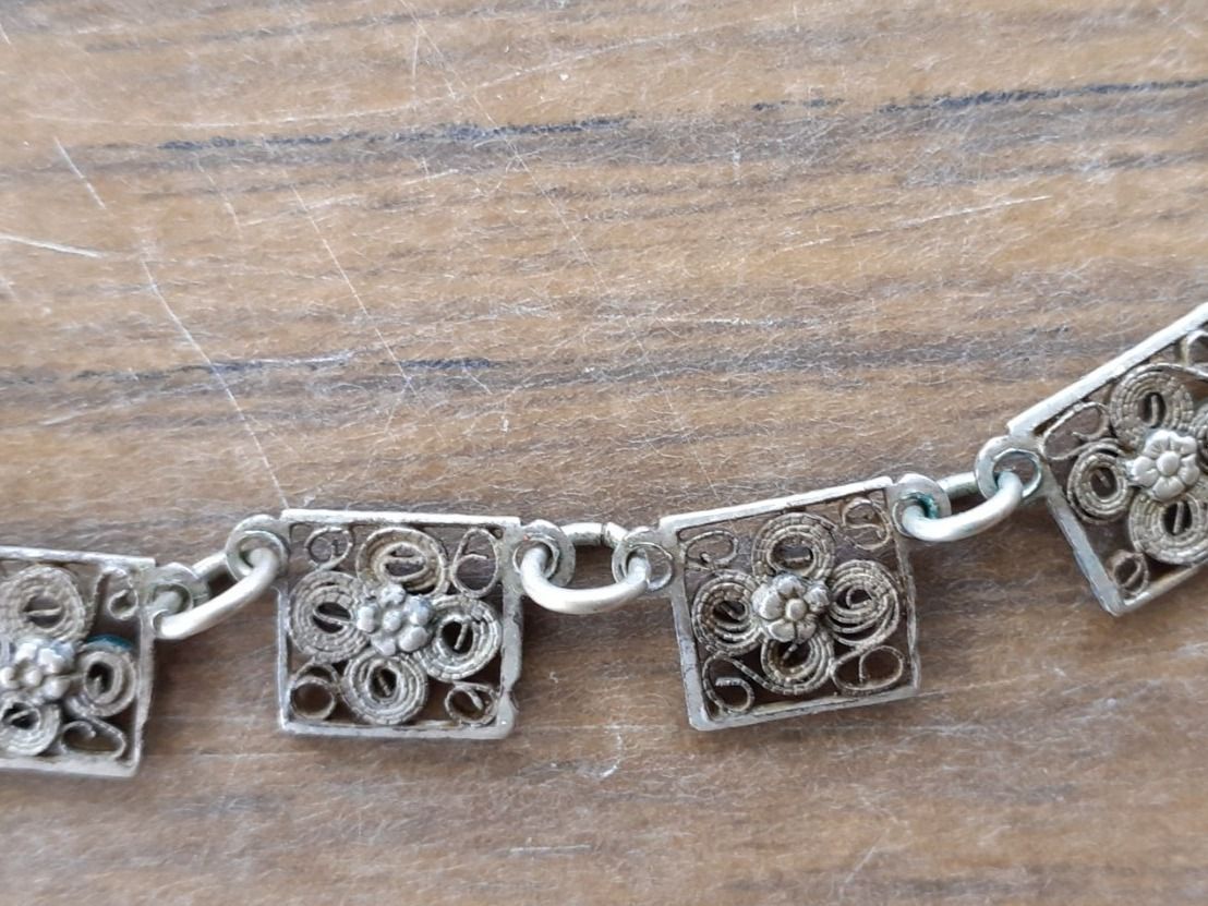 Catenine: Kette antik Silber – Usato da Mörschwil venduto da antiksalon 8