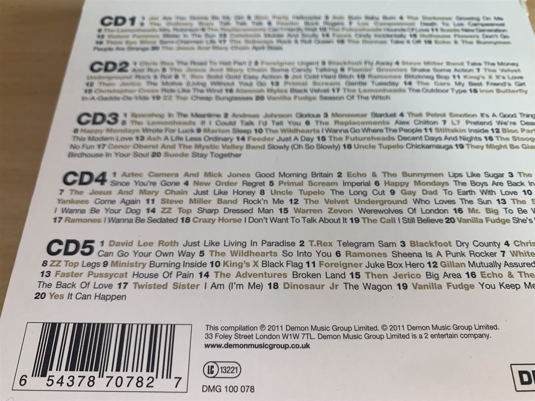 CD: 100 Hits Rock Anthems - 5 CD – Usato da Rikon im Tösstal venduto da Alpenmutz 2