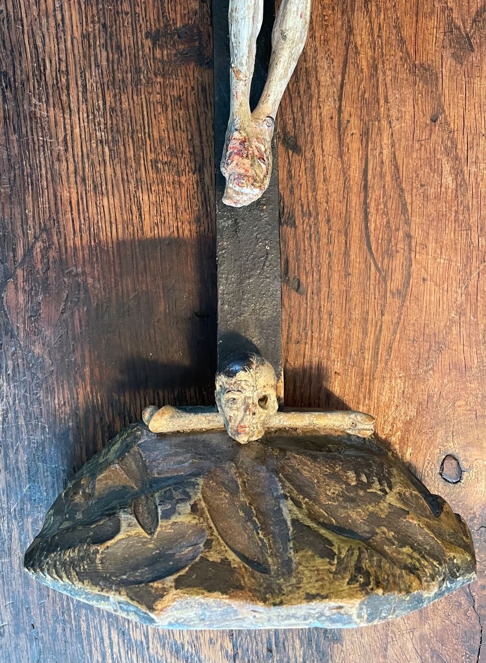 Statuette: Kruzifix Memento Mori Kopf !!! – Usato da Rorschacherberg venduto da farmer61 5