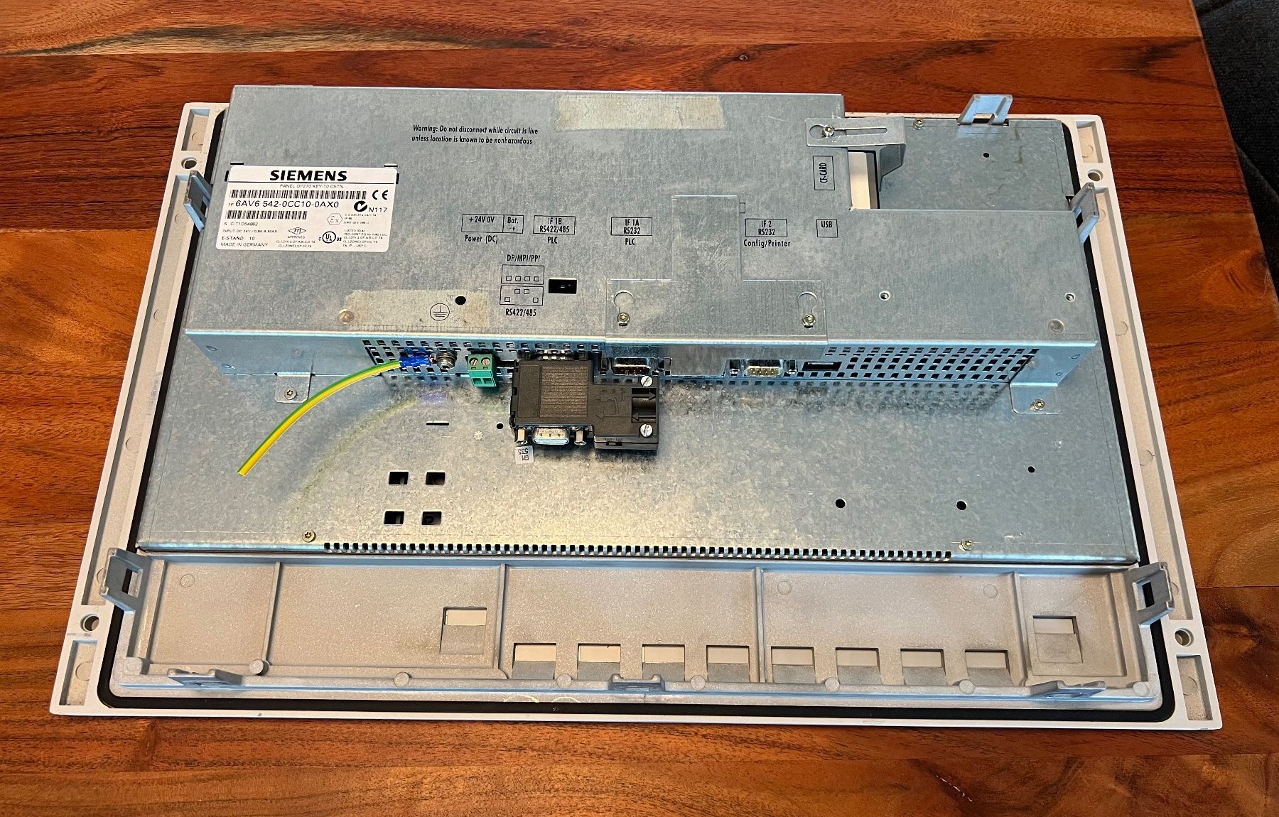 Siemens Sistema di controllo: Siemens Simatic Panel OP270 KEY-10 CSTN – Usato da Romanshorn venduto da DonRicardoo 1