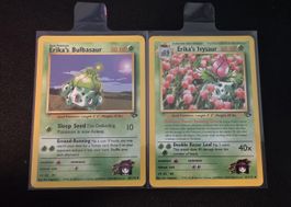 Erikas' Bulbasaur und Ivysaur