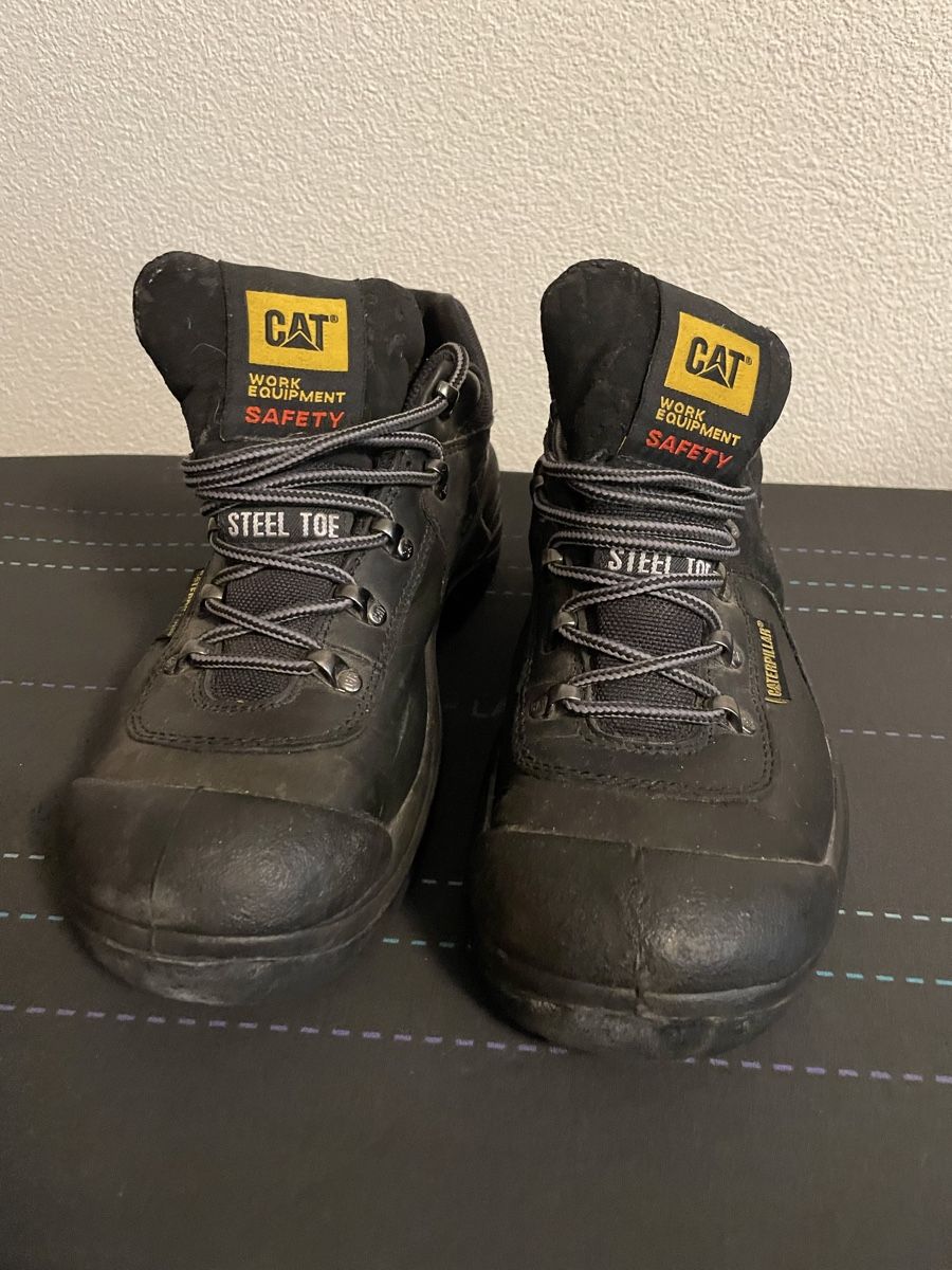 Herrenschuhe: Stahlkappenschuhe Gr. 42 – Gebraucht aus Braunwald von Noveredo