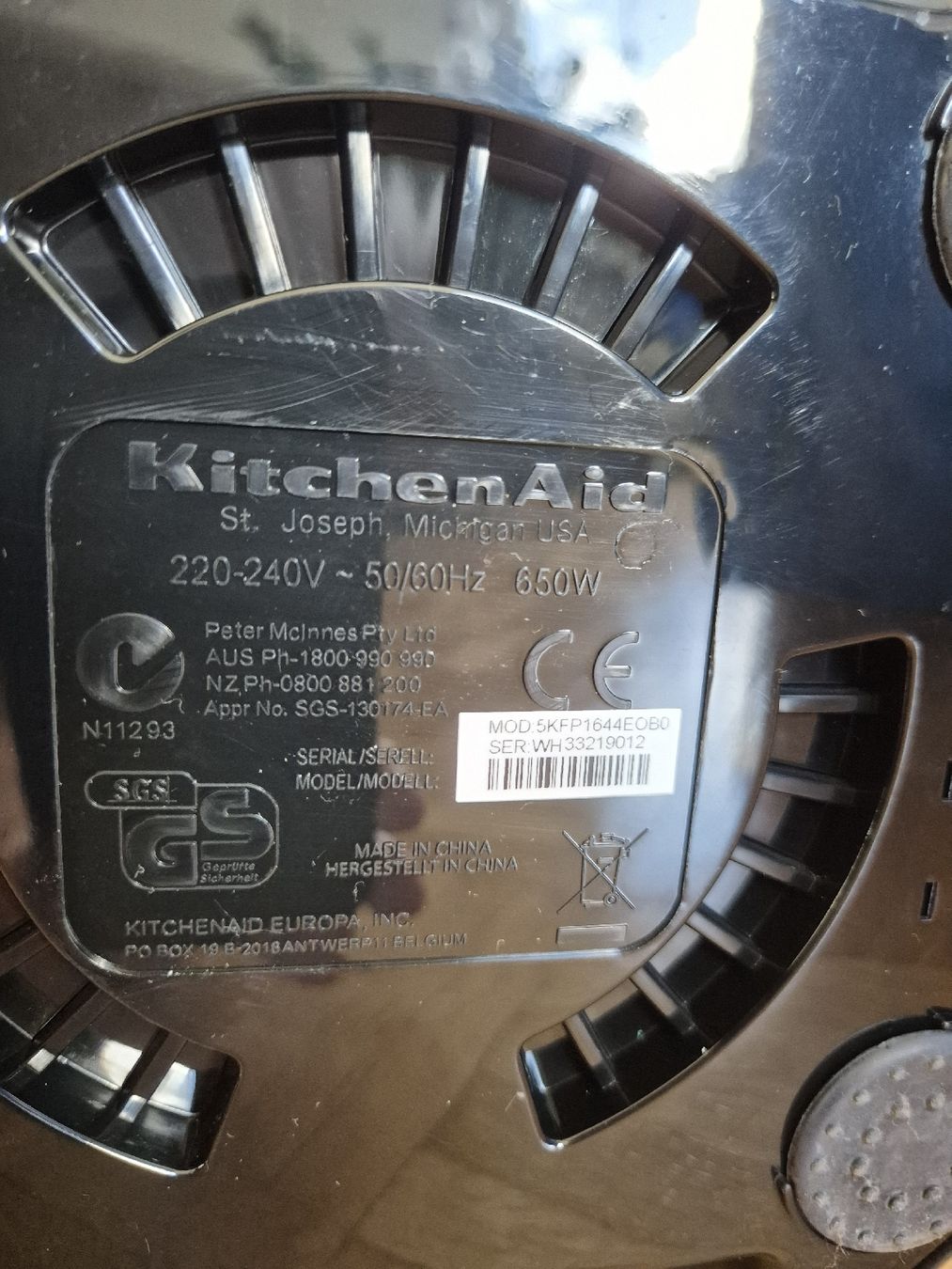 Kitchenaid Elettrodomestici da cucina: KitchenAid Artisan Food Processor 4l – Usato da Schlieren venduto da Marvanxxx 3
