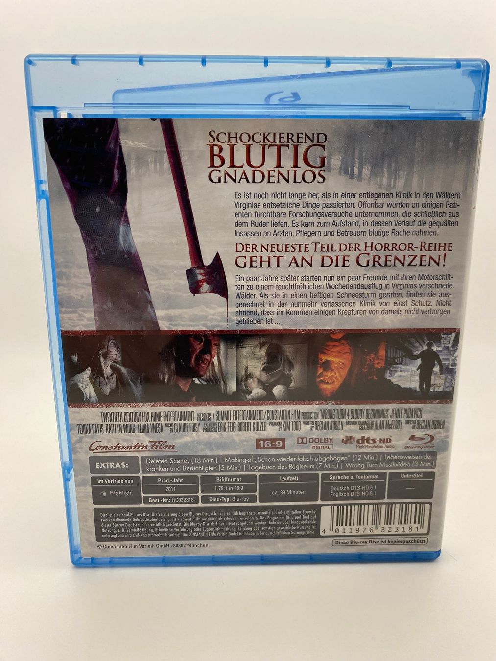 Alle DVDs: Wrong Turn 4 [Blu-ray] FSK 18 – Gebraucht aus Gossau SG von gD_MerchAndMore 1