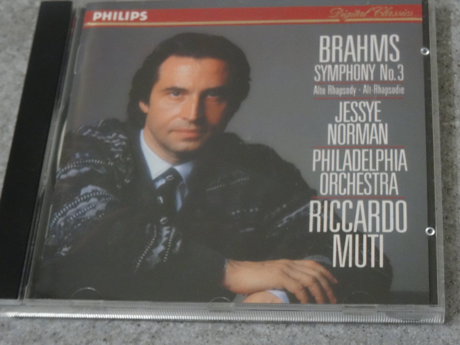 CD: Brahms - Symphonie Nr. 3 CD Muti Norman – Usato da Olten venduto da Disc-Ausverkauf