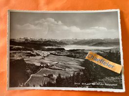 1939. 20426 Blick vom Etzel auf das Sihlseegebiet