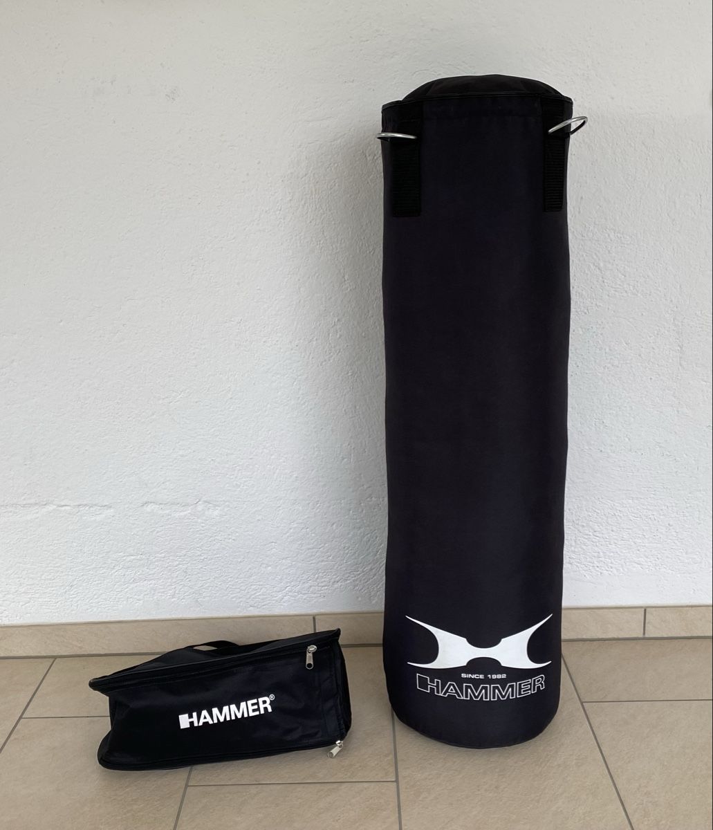 Sacchi da boxe: Hammer Boxsack mit Boxhandschuhen neuwertig – Nuovo (secondo la descrizione) da Selzach venduto da 321compac 6