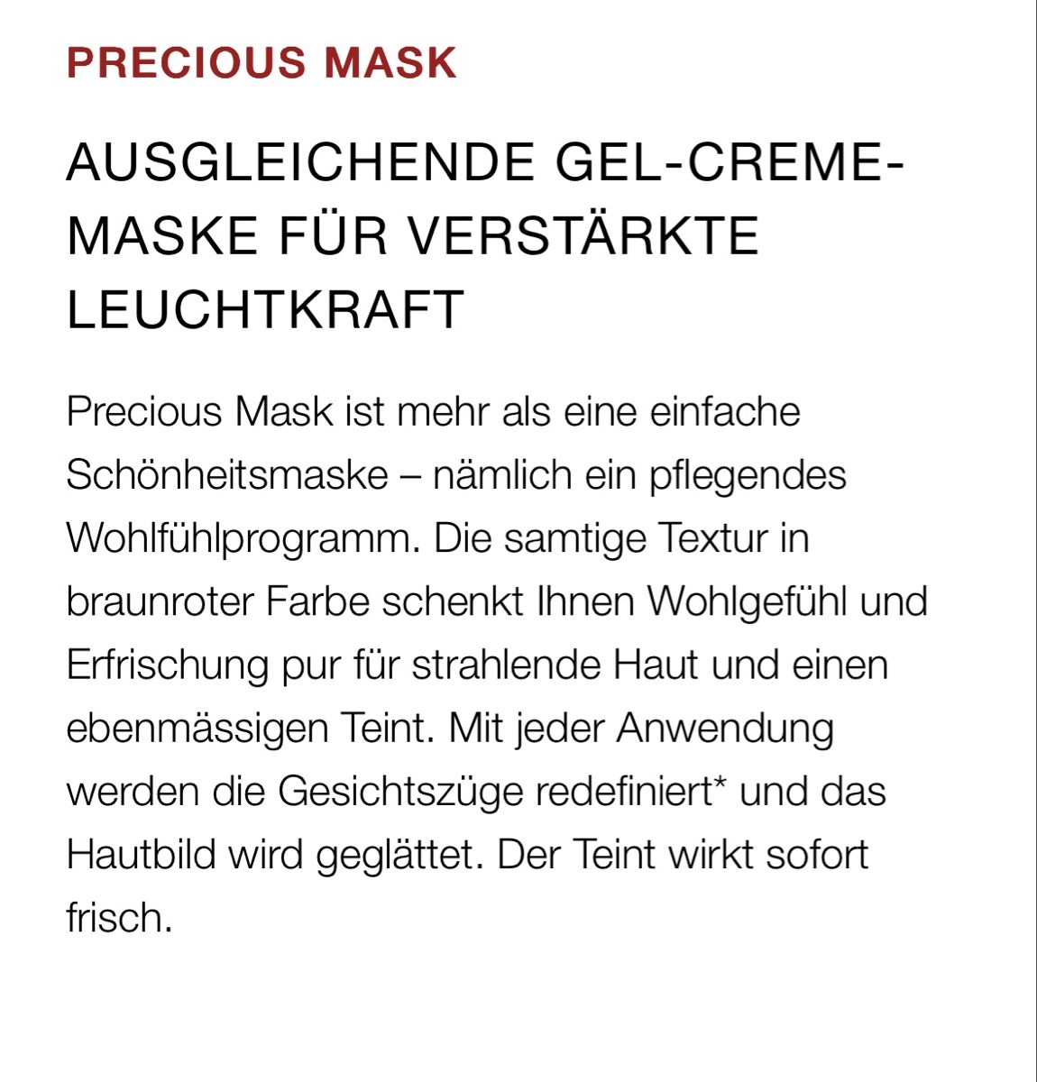 Cellcosmet Cura del viso: Cellcosmet Precious Maske, neu! – Nuovo (secondo la descrizione) da Triesen venduto da Sara369 1