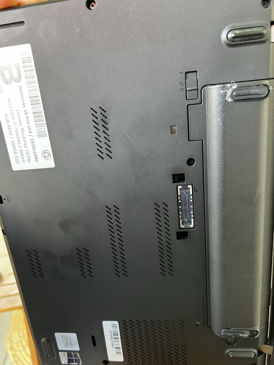 Lenovo Notebook: Lenovo Thinkpad T470p Touchscreen i5 Windows 10 Pro – Usato da Döttingen venduto da Swissquisite 2