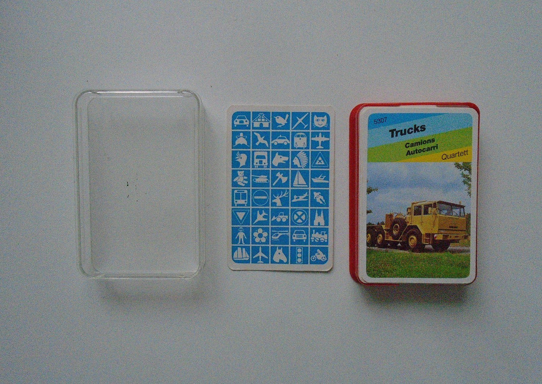Giochi: älteres Quartett TRUCKS - Nr. 5307 – Usato da Pfeffingen venduto da Elfenstein