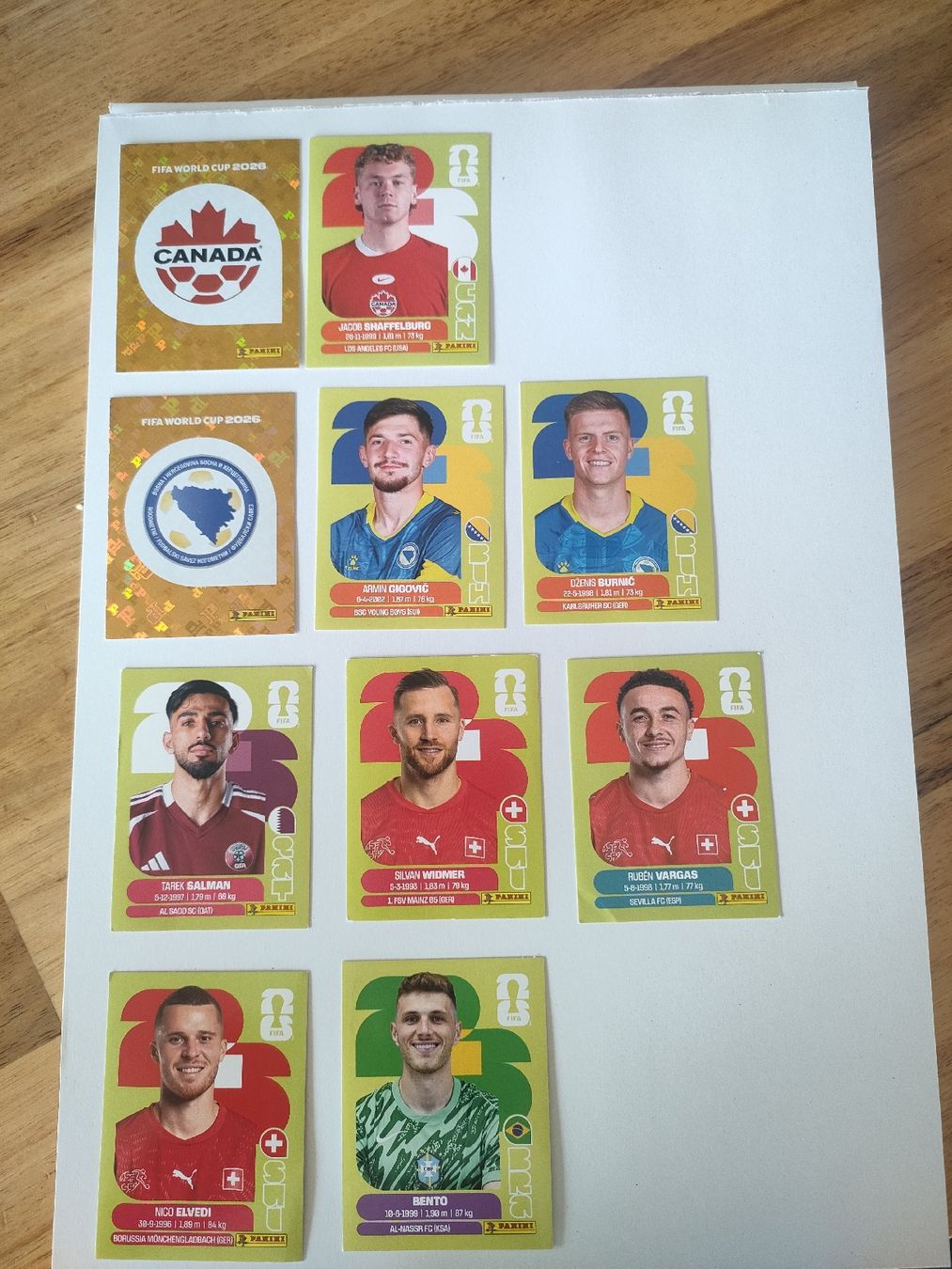 Panini Sammelbilder & Trading cards: Paninis WM – Neu (gemäss Beschreibung) aus Therwil von OliviaH01
