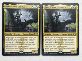 MTG: 2x Toluz, Clever Conductor, SNC, Top Zustand!