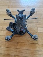 FPV Drohne Frame mit 4 Motoren und Antennen Rx Vtx TBS