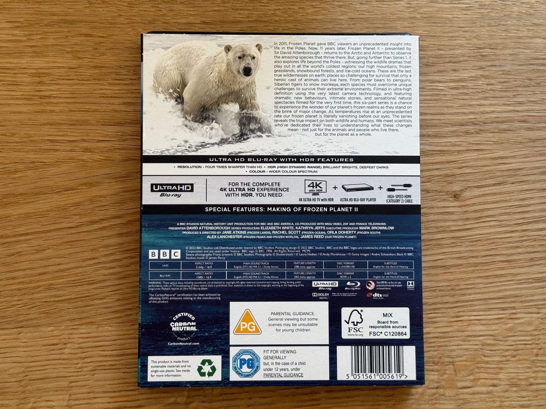 Tutti i DVDs: Frozen Planet 2 4K Bluray – Usato da Wallisellen venduto da Art_Vendorlay 1