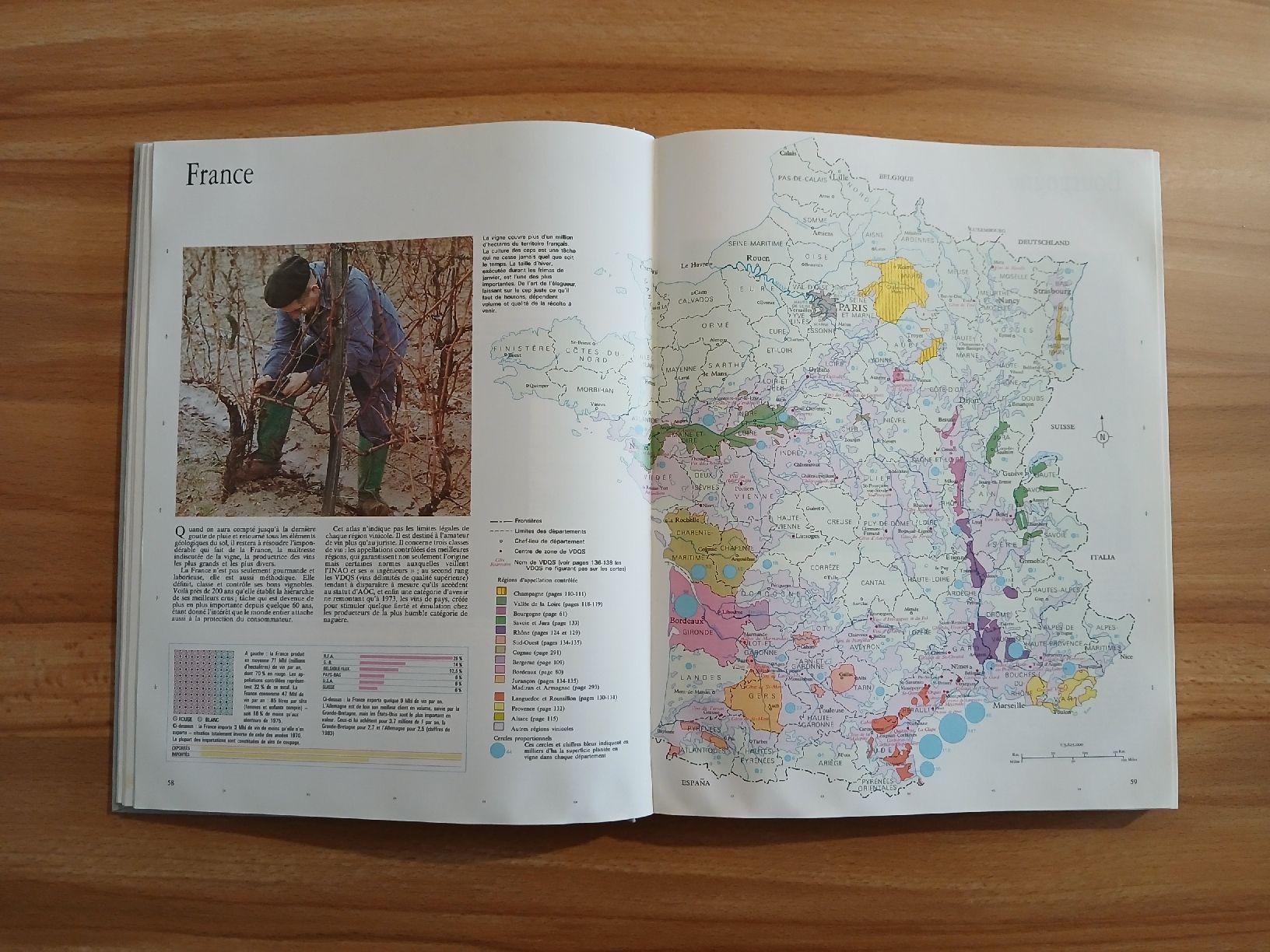 Libri: Atlas Mondial du Vin – Usato da Le Sentier venduto da arc_2thy 3
