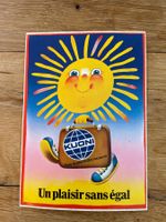 Vintage Kuoni Reisen Abziehbild, Sticker