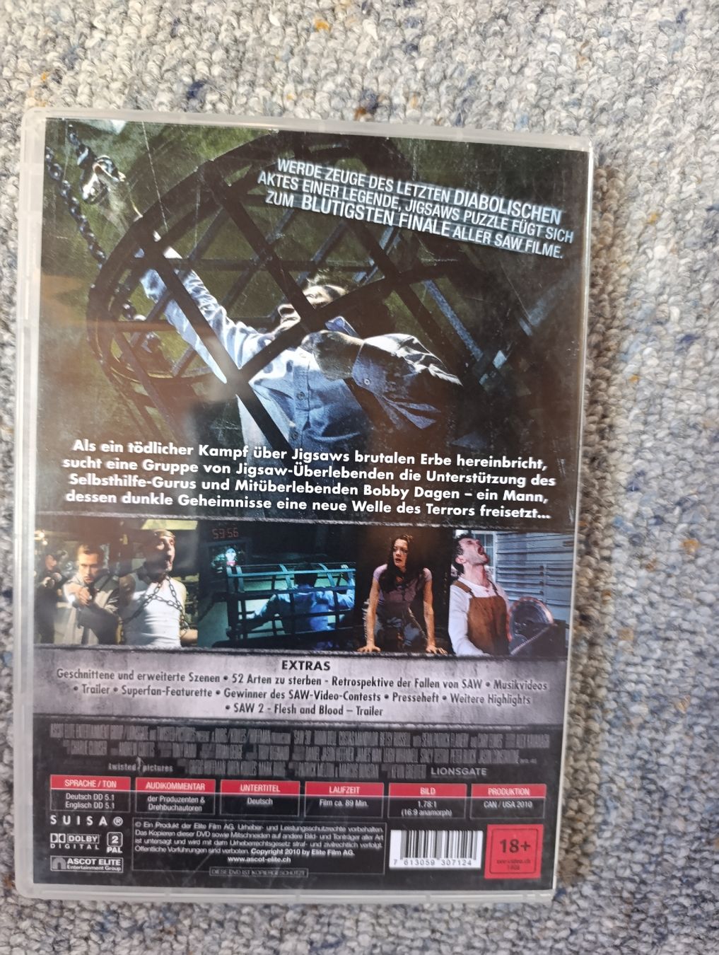 Alle DVDs: Saw 7 – Gebraucht aus Fischenthal von Widder71 1