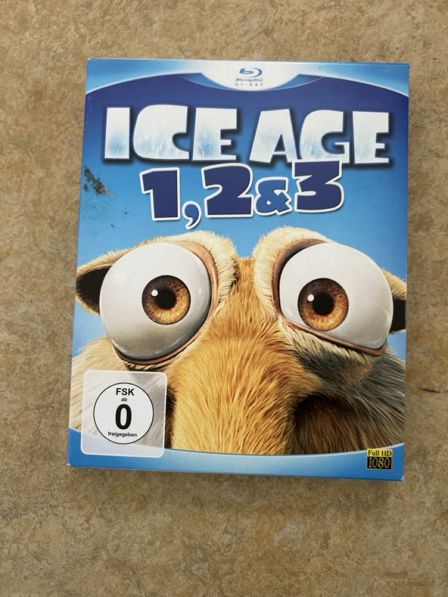 Tutti i DVDs: Ice Age 1, 2 & 3 – Usato da Urdorf venduto da 2msa2