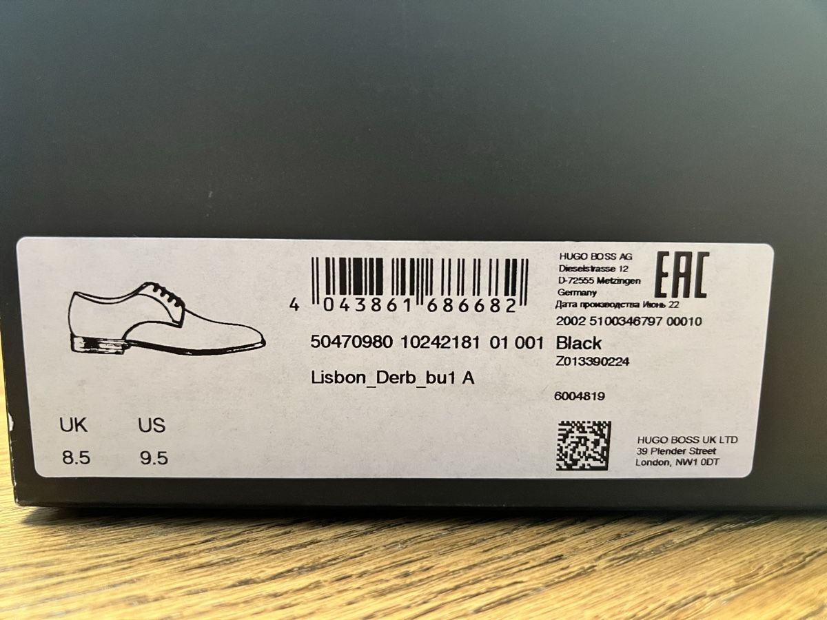 Hugo Boss Scarpe da uomo: Elegante BOSS Herrenschuhe Grösse 42 – Usato da Zürich venduto da Miller_Secondhand 4