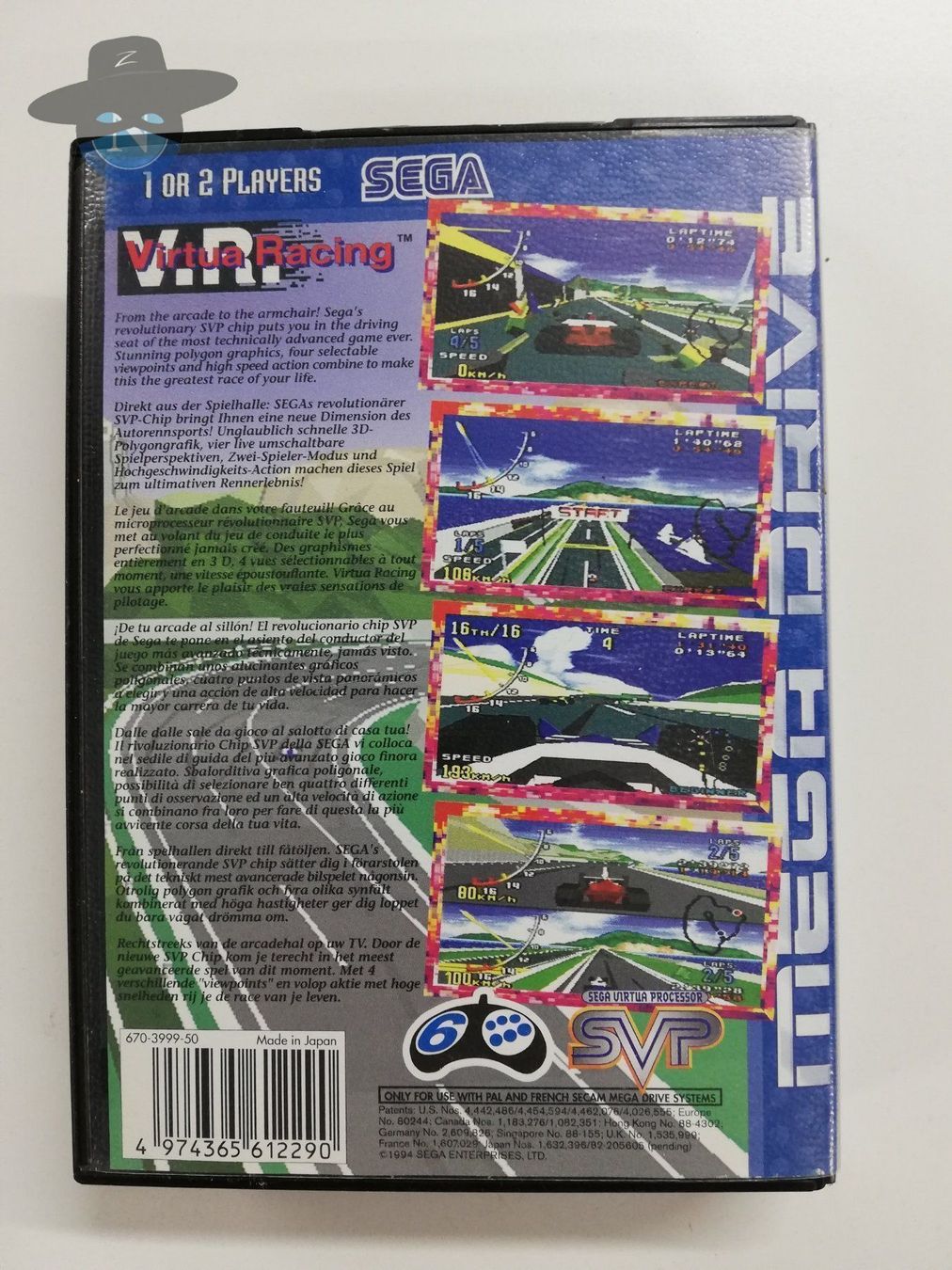 Sega Giochi: V.R. Virtua Racing / Sega Mega Drive – Usato da St. Gallen venduto da zorro_dc 1