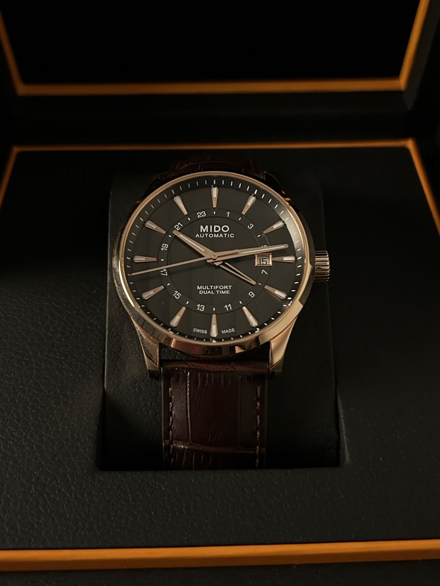 Mido Uhren: AB 1.- NEW FULL SET MIDO MULTIFORT GMT – Neu und originalverpackt aus Le Locle von Two_Time