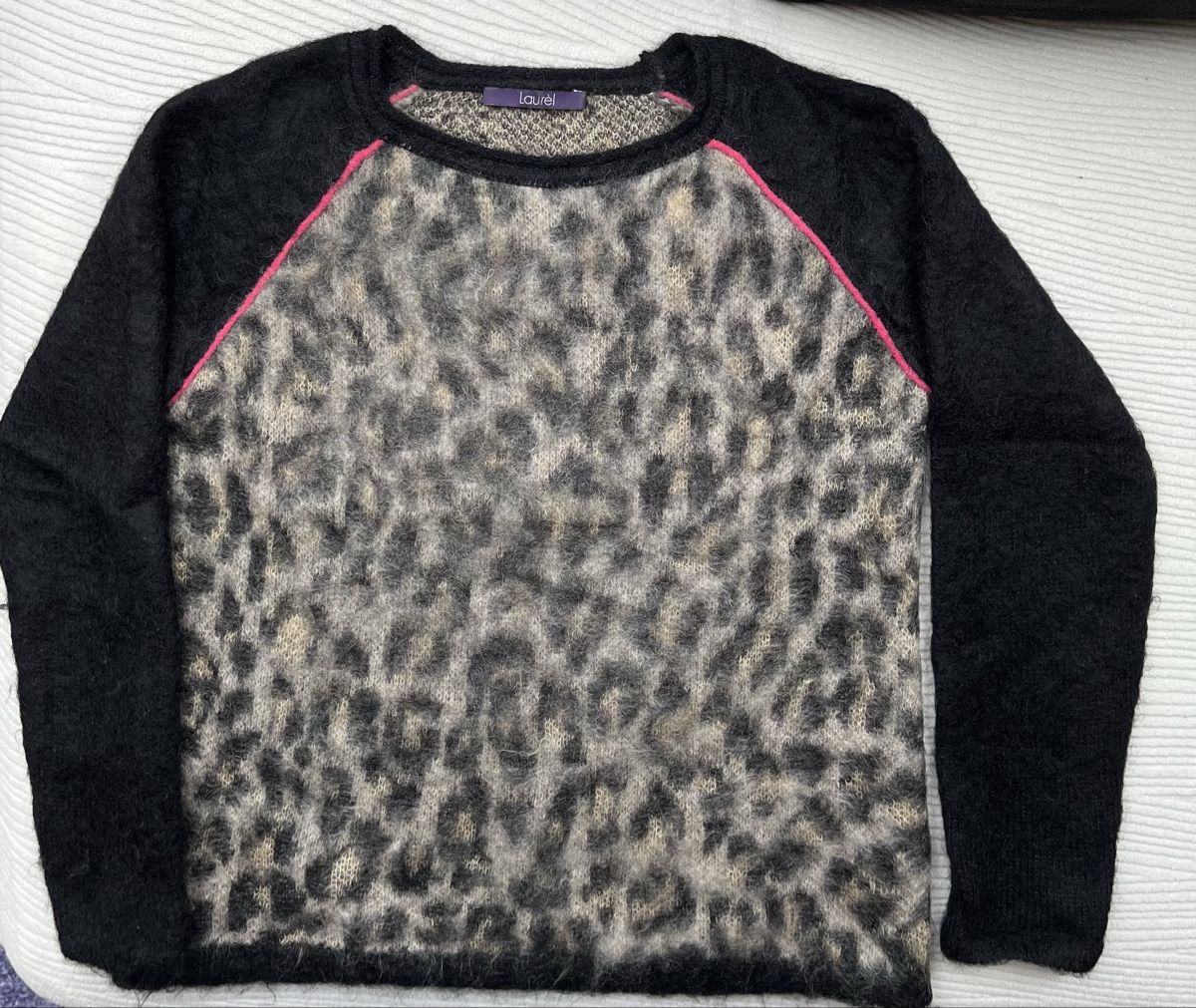 Maglioni & Felpe: Gr.36, Laurèl, Pullover leoprint/schwarz/pink – Nuovo (secondo la descrizione) da Gattikon venduto da AnnettFloh