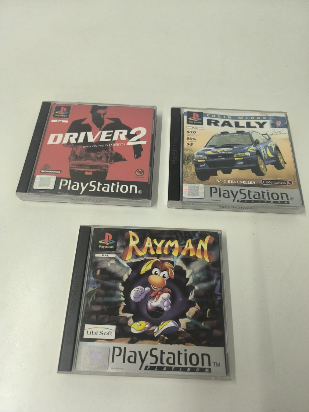 Spiele: Ps1 Rayman | Driver 2 | Collin McRae – Gebraucht aus Conthey von costafrederico 1