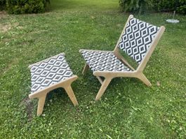 Gartenstuhl Set 2-teilig - Gebraucht aber Bequem