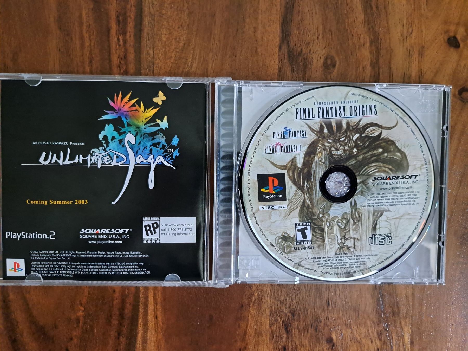 Spiele: Final Fantasy Origins / NTSC USA / PS1 – Gebraucht aus frick von  2