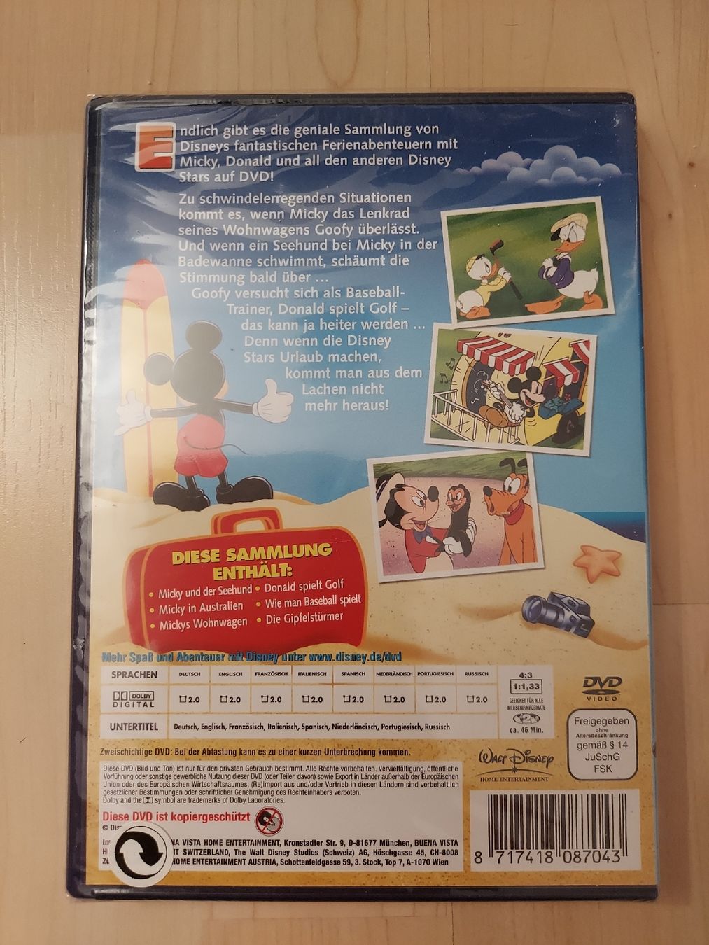 Tutti i DVDs: Mickys Ferienspass - NEU/OVP - DVD – Nuovo e nell'imballaggio originale da Kölliken venduto da arwen6 1