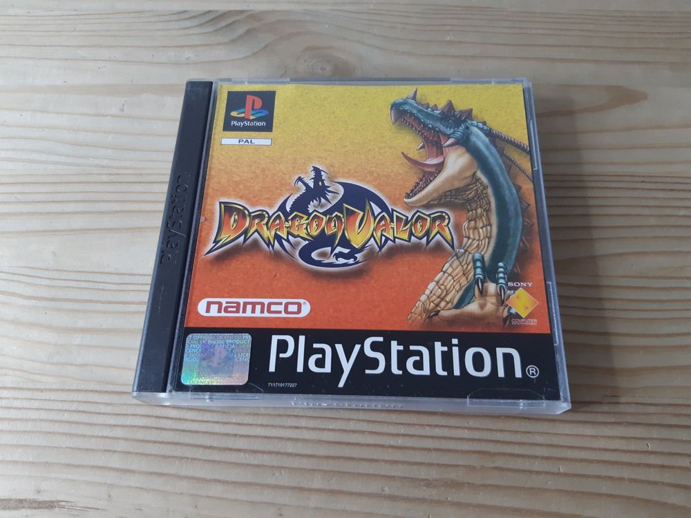Jeu rare PS1 Dragon Valor Edition Promo Presse Version PAL Disques en TBE