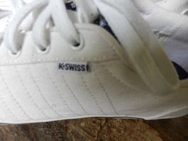 SNEAKERS    Segeltuch    *  K - SWISS  *    Grösse 41 , 5