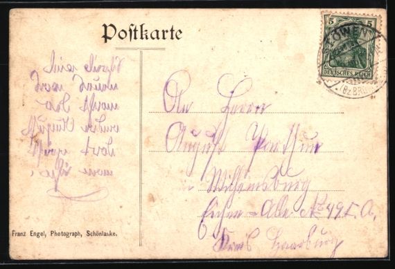 Cartoline postali: Rose, Gehlhoff's Restaurant, Strassenpar – Usato da Berlin venduto da bartko-reher 1