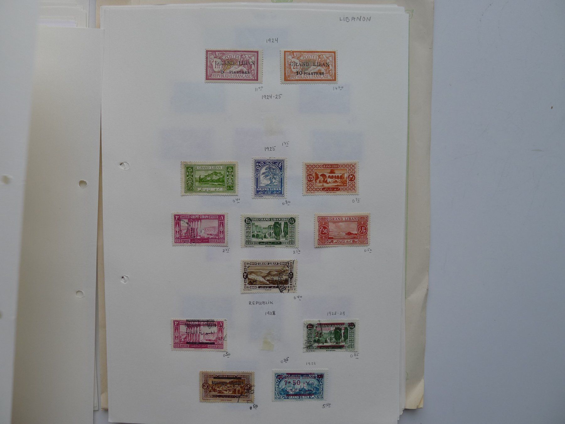 Alle Briefmarken: Briefmarken Samlung Libanon, Israel, Jordan, Iraq usw... – Gebraucht aus Dagmersellen von q1w2e3r4 3