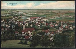 AK St. Margrethen, Totalansicht, 1915