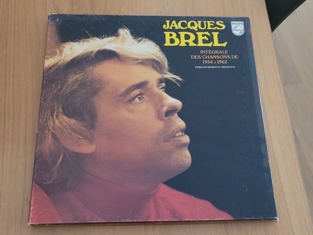 Vinyles: Coffret 5 LP Jacques Brel – D'occasion à Martigny par MZ-67