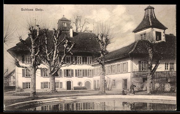 Ansichtskarten: AK Belp, Schloss Belp – Gebraucht aus Berlin von bartko-reher