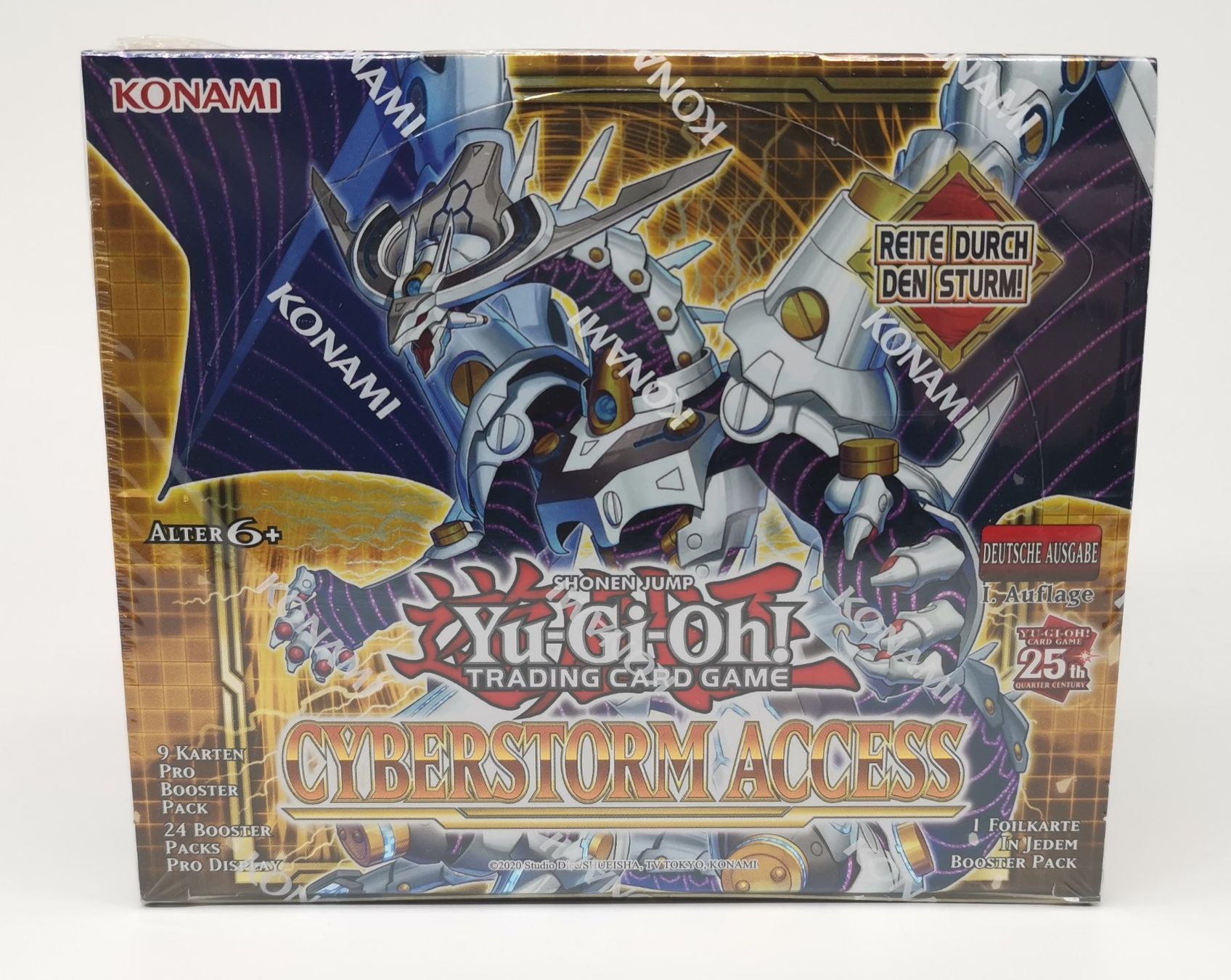 Sammelbilder & Trading cards: YuGiOh - Cyberstorm Access Booster Display / DE - 1. – Neu und originalverpackt aus Niederglatt ZH von RetroBros 1