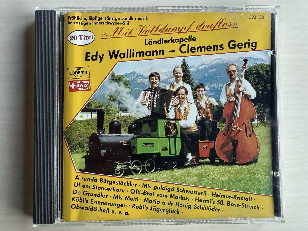 CD: Ländlerkapelle Edy Wallmann - Clemens Gerig CD – Usato da Oberried Brienz venduto da Chyara