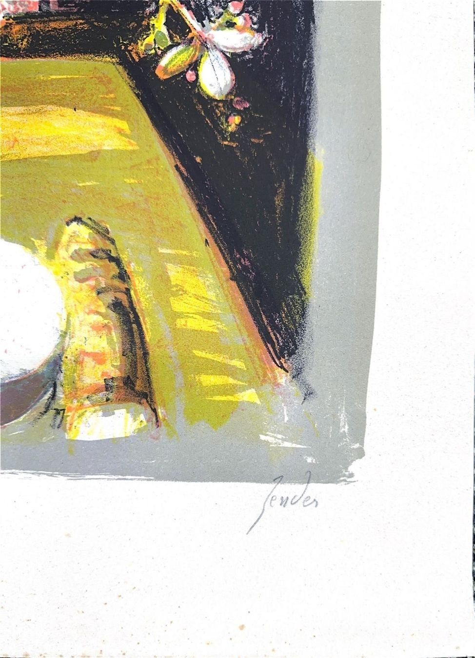 Grafica & Litografie: RUDOLF ZENDER LITHOGRAPHIE SIGNIERT NUMMERIERT – Usato da Gersau venduto da kunst-online 1