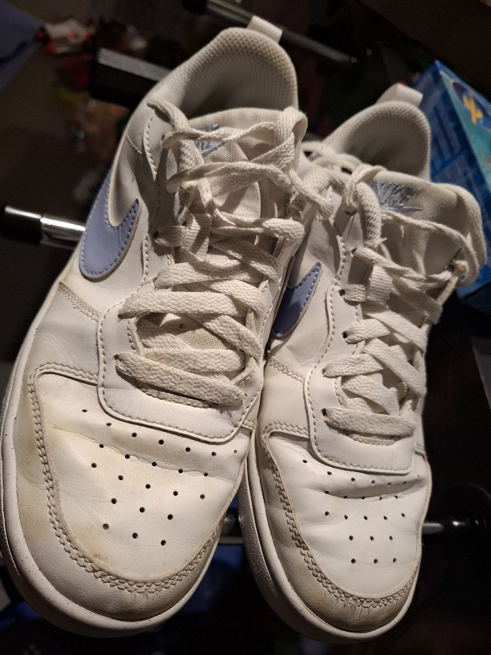 Nike Herrenschuhe: Nike Sneakers, Turnschuhe, Weiss Gr. 38 – Gebraucht aus Oftringen von januarloch 7