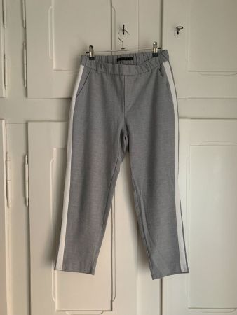 ZARA - Hose hellgrau S